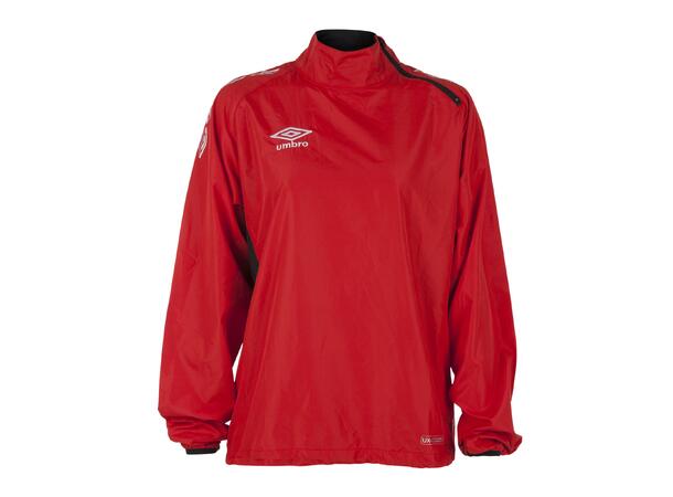 UMBRO UX-1 Windbreaker jr Rød/Hvit 116 Vind- og vannavvisende topp 